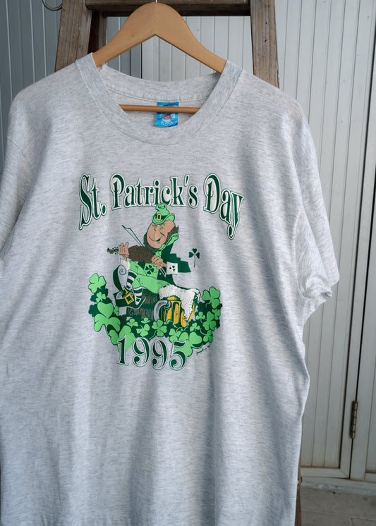 1990s "FRUIT OF THE LOOM" St. Patrick‘s Day Tee