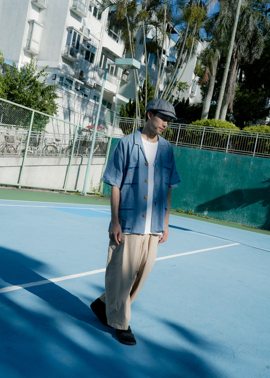 Traditional Haitian Karabela Short Sleeve Shirt