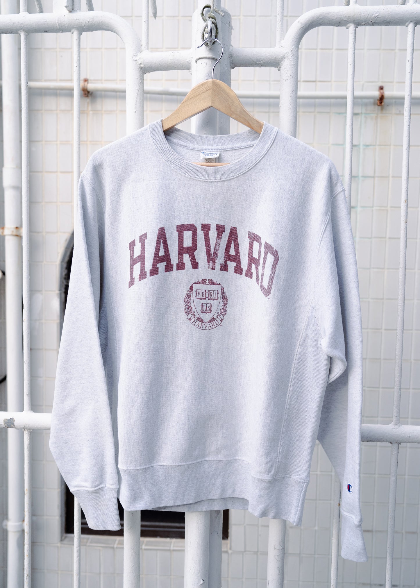 "CHAMPION" Harvard Reverse Weave Sweatshirt