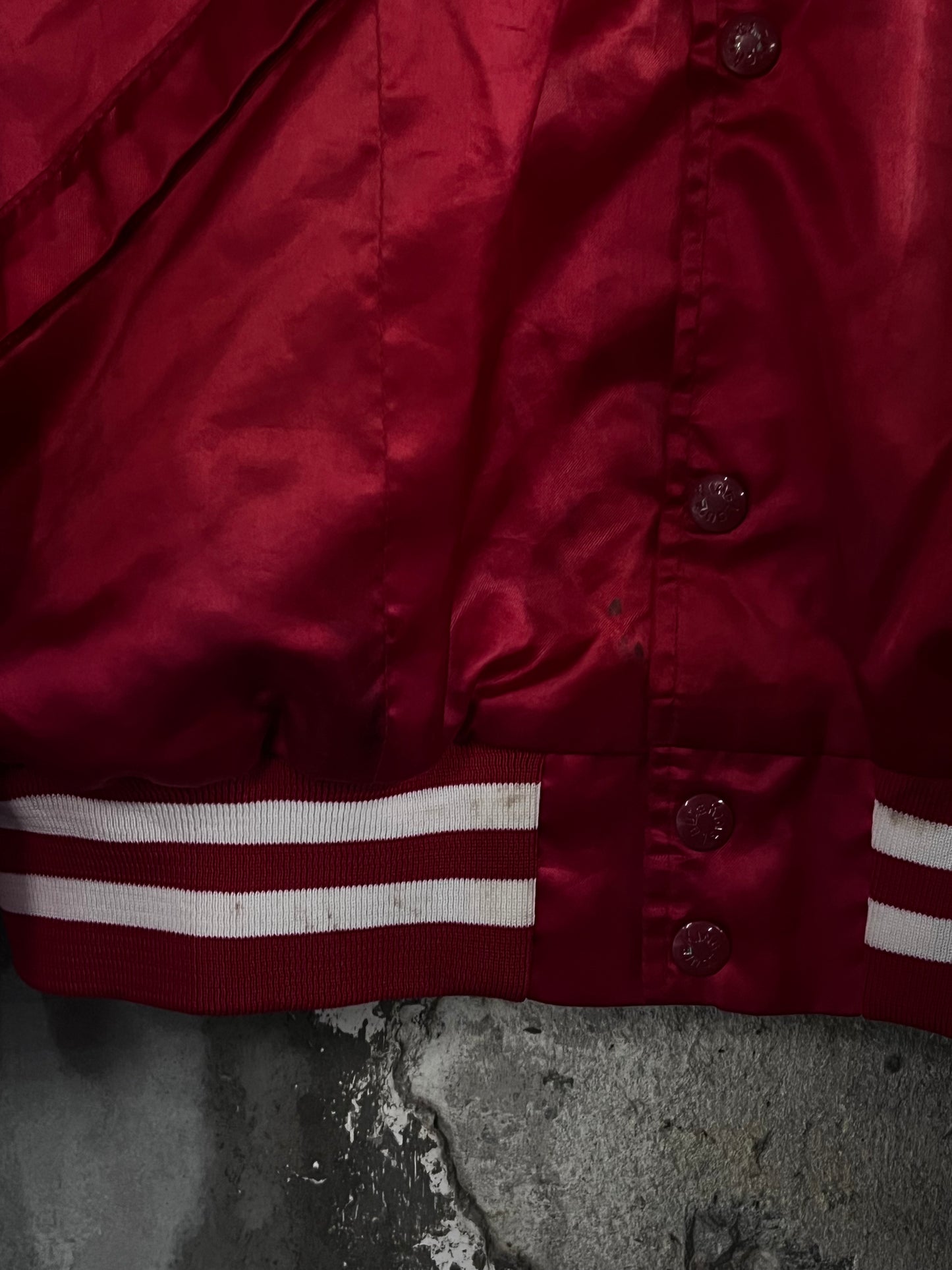 1980s "KING LOUIE" Satin Jacket