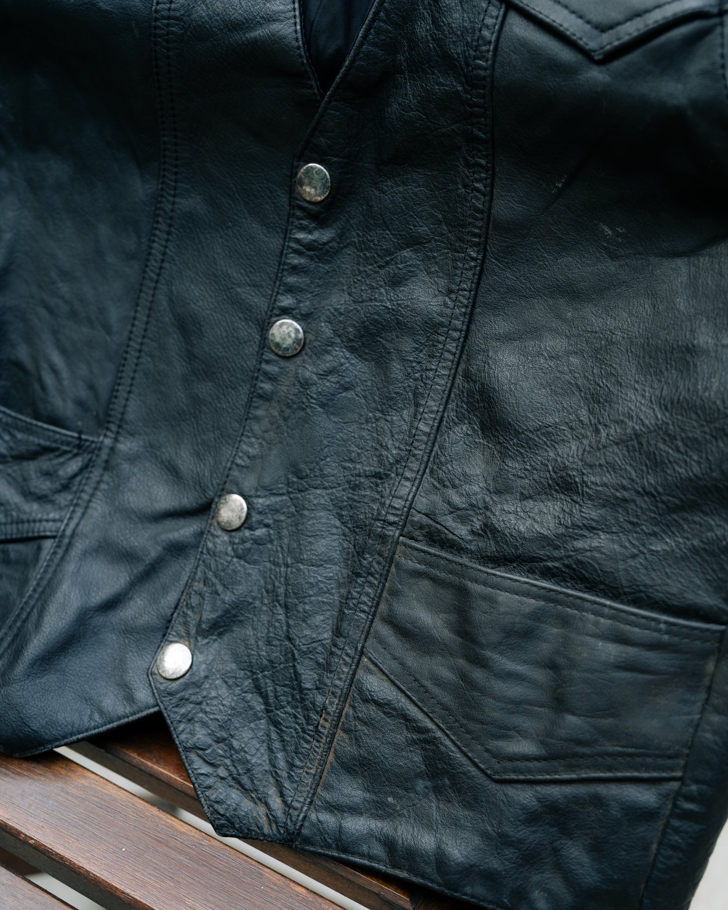 Bull Genuine Leather Vest