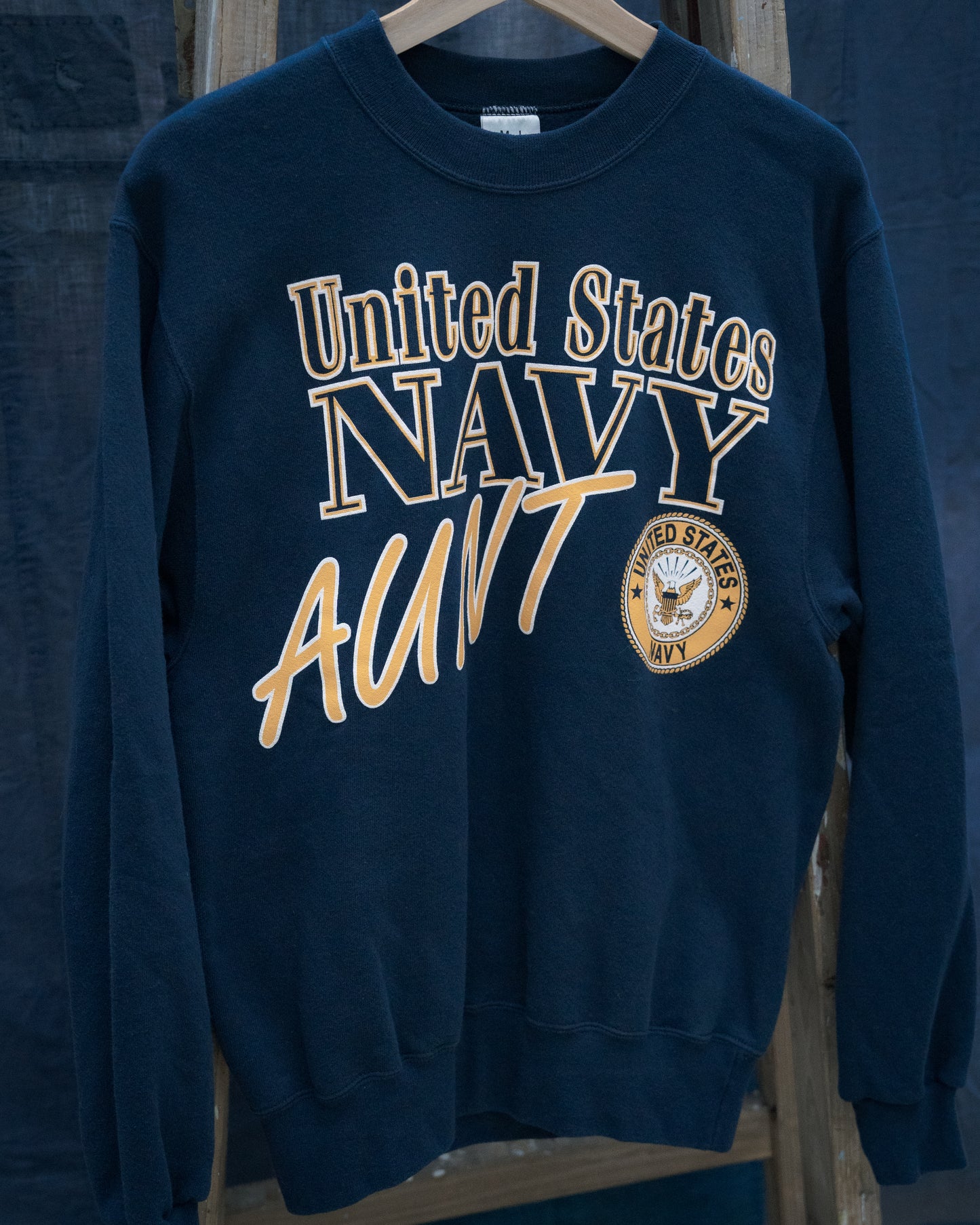 1990年代「MJ SOFFE」US NAVY AUNT スウェットシャツ