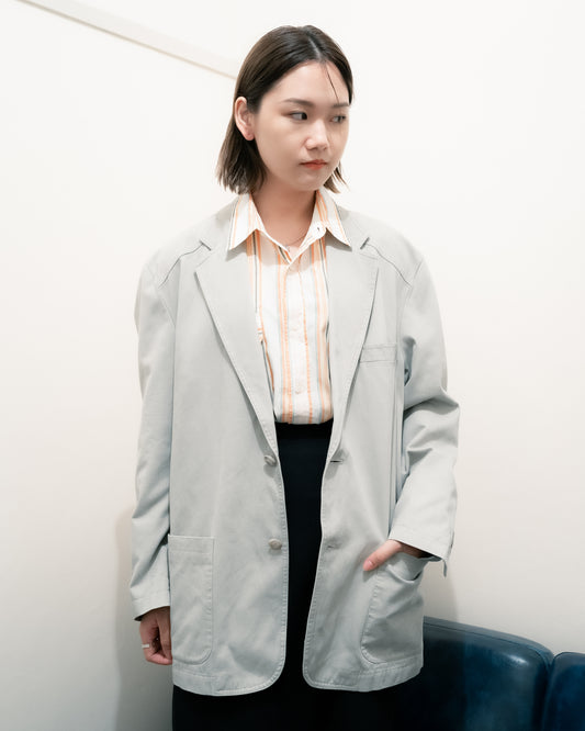 "P.Ress" Striped Short Sleeve Shirt