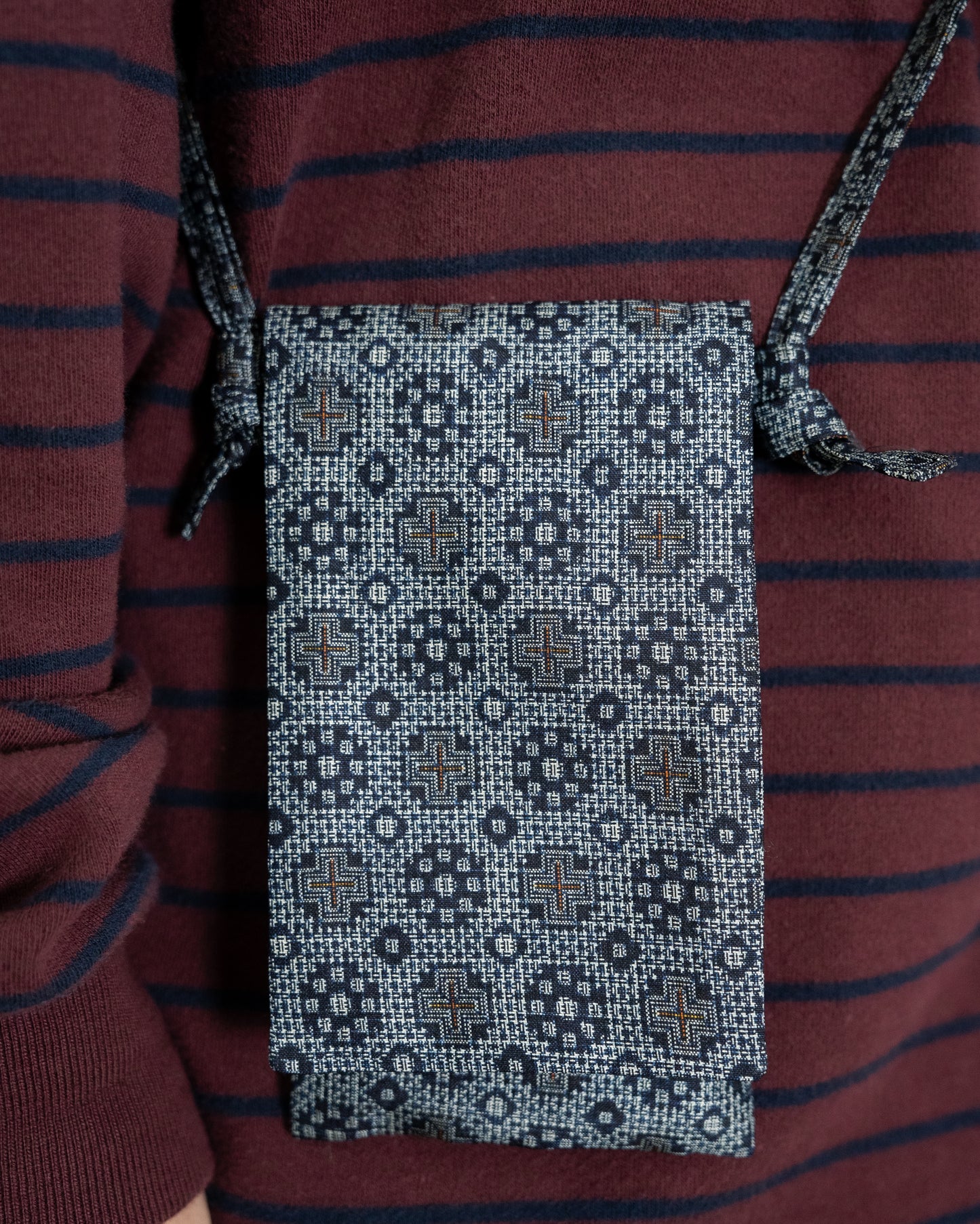 Japanese Cloth Fabric Handmade Carry Bag 日本手造和布小物袋