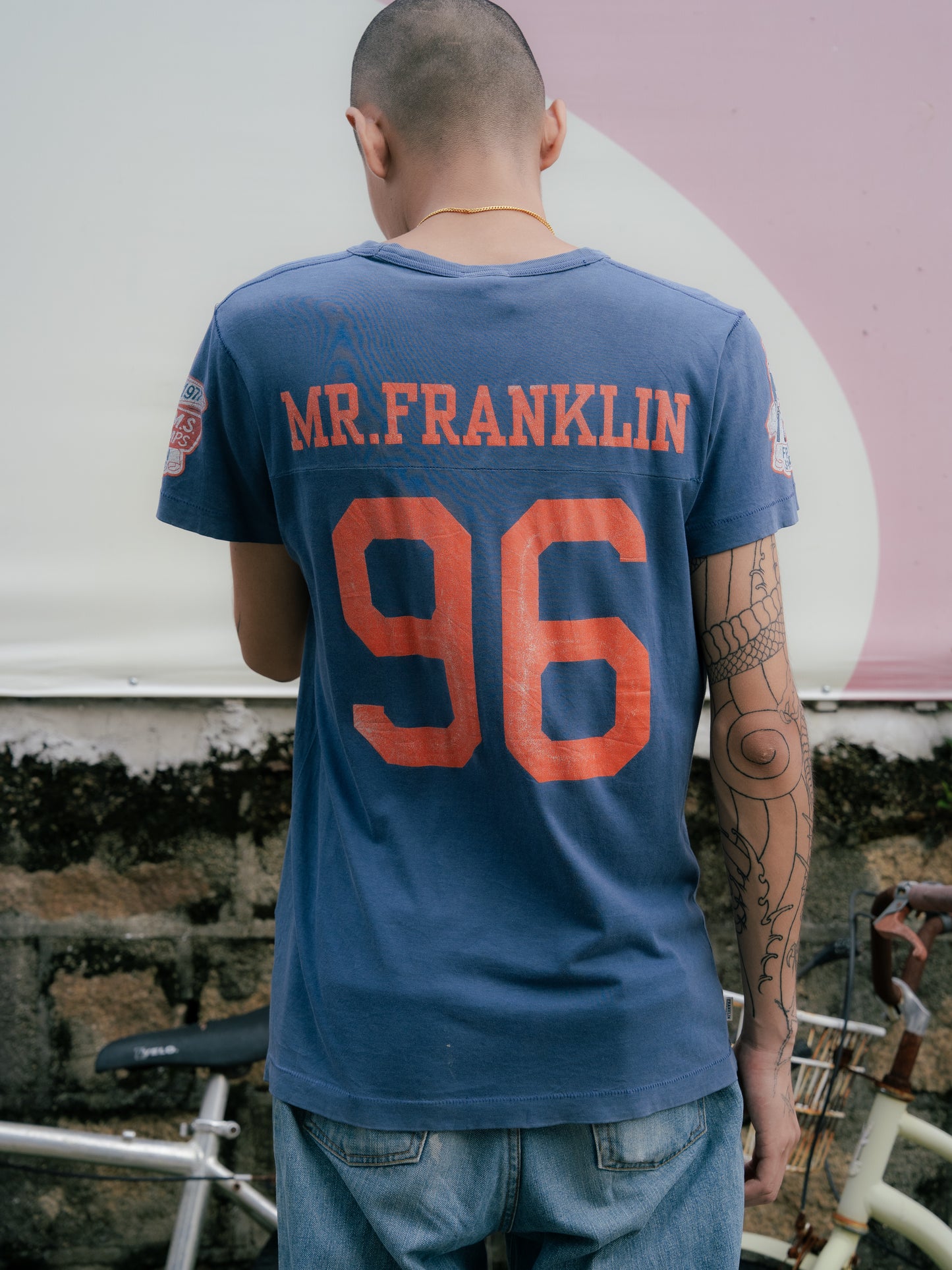 "Franklin Marshall" Football Tee