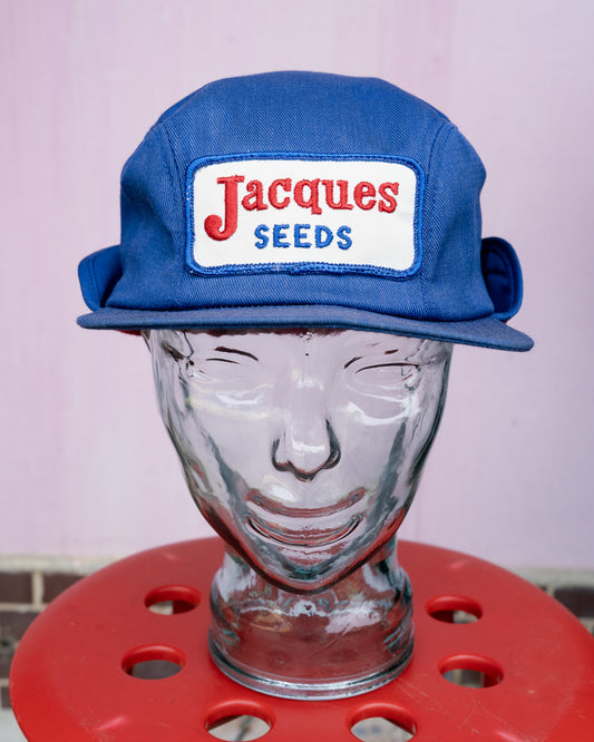 1970s-80s "K-BRAND" Jacques Seeds Ear-Flap Winter Hat