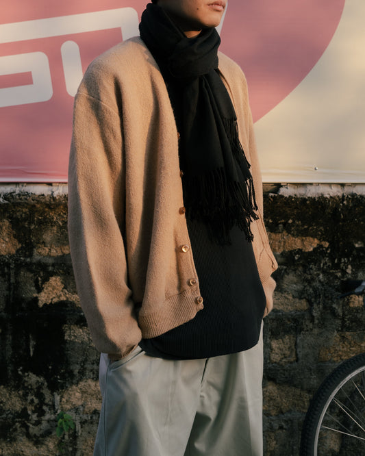 1970s "Arnold Palmer Robert Bruce" Alpaca Wool Cardigan