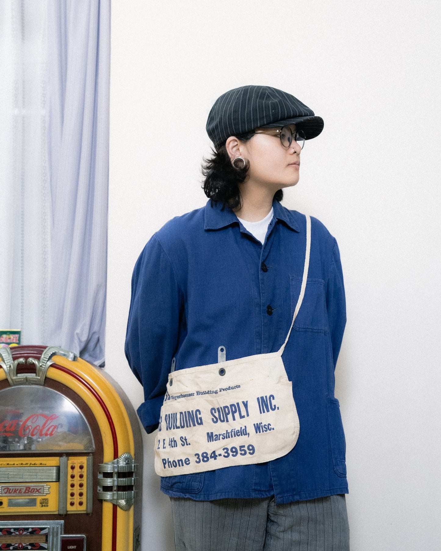 "WEYERHAEUSER BUILDING SUPPLY INC." Advertising Nails Apron
