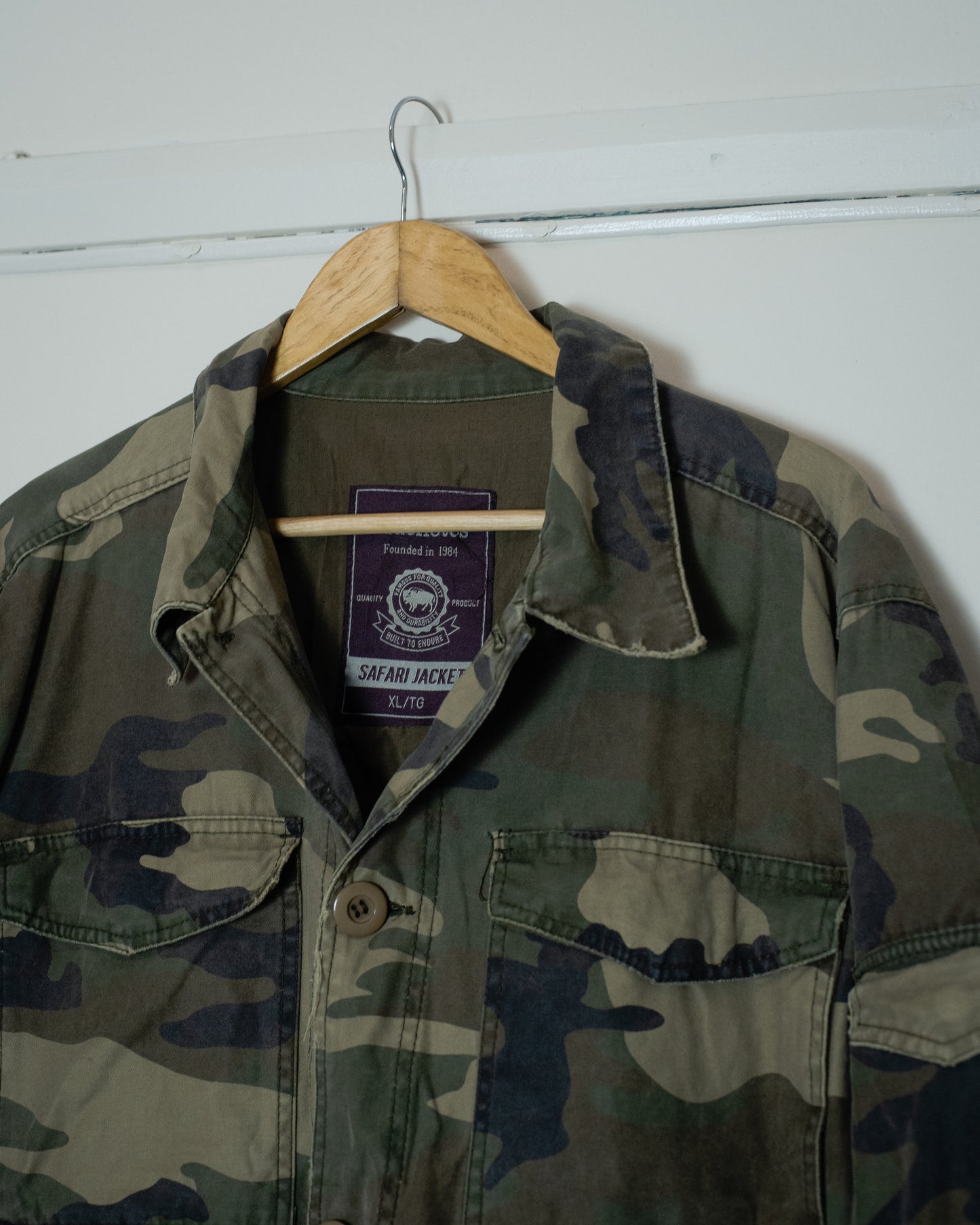 BLUENOTES' Camo Safari Jacket