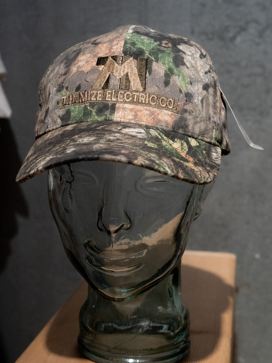 2010s "PORT AUTHORITY" Mossy Oak T.H. Mize Electric Co. Advantage Camo Cap - NOS