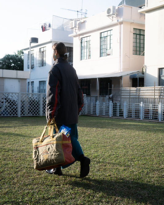 "FILA" Hidden-Hat Full Zip Jacket