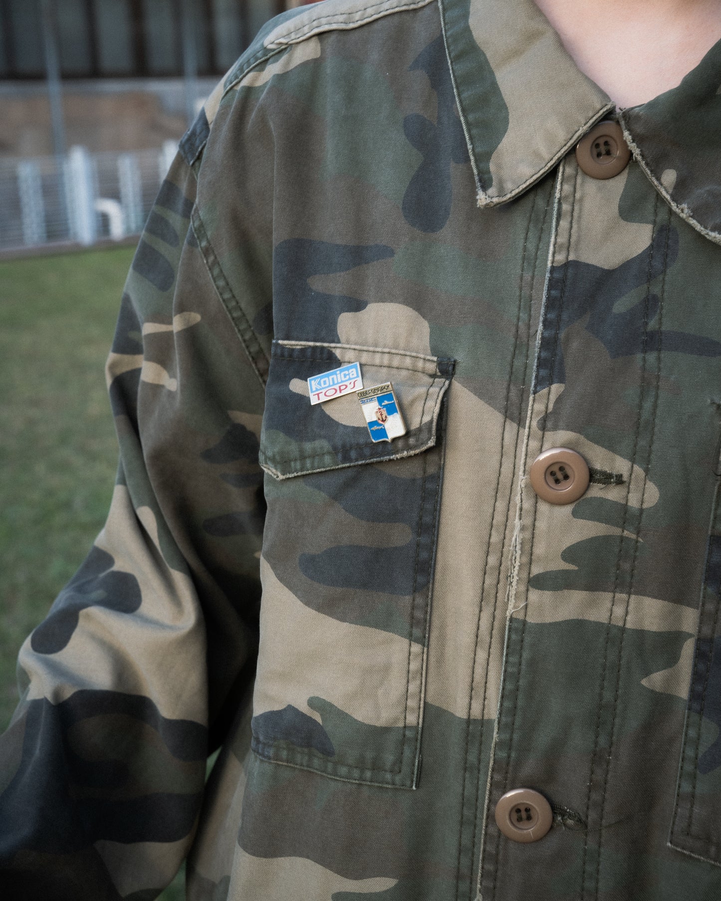 BLUENOTES' Camo Safari Jacket