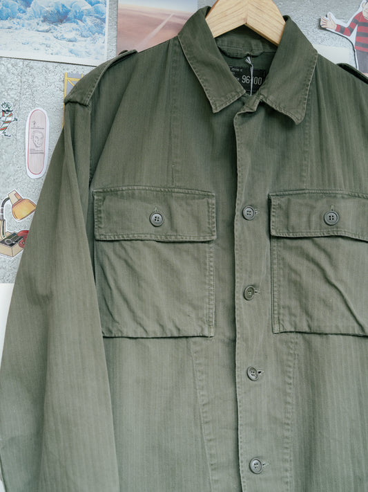 1970s Dutch Army HBT Field Shirt