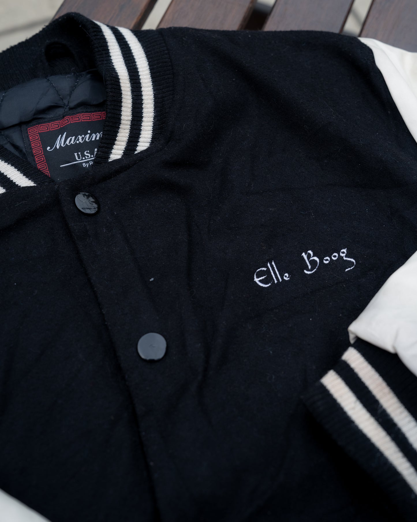 "MAXIMOS U.S.A. BY R&B" Sun Up Krew Stadium Jacket