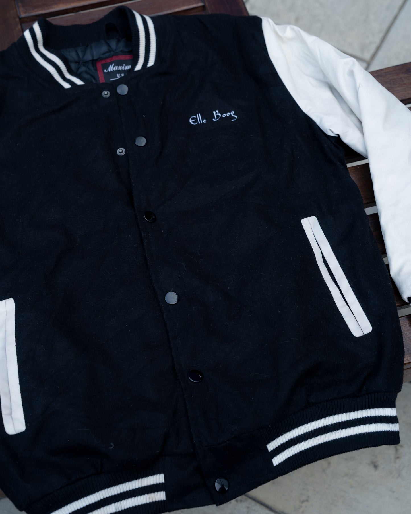 "MAXIMOS U.S.A. BY R&B" Sun Up Krew Stadium Jacket