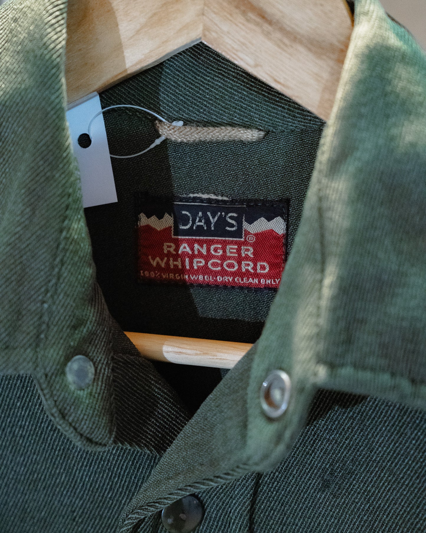 1950s DAY'S Ranger Whipcord Wool Cropped Sleeve Cruiser Jacket