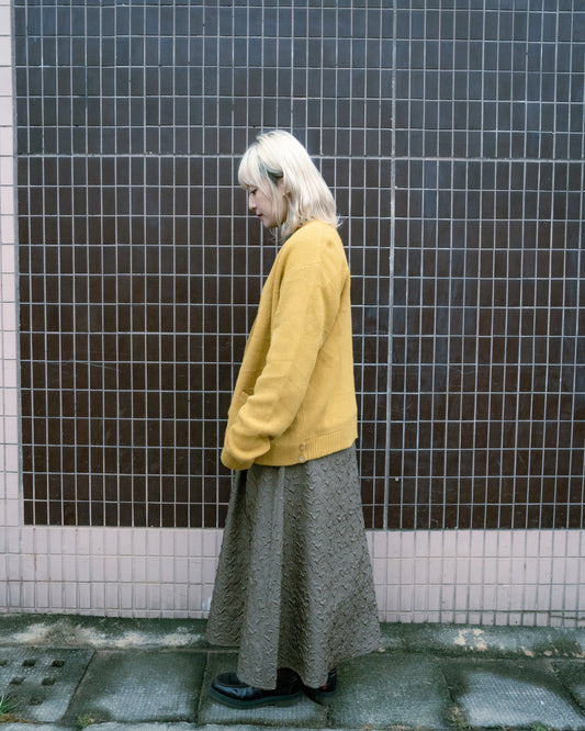 1960-70s Acrylic Button Up Knit Cardigan