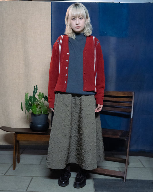 1960-70s Acrylic Button Up Knit Cardigan