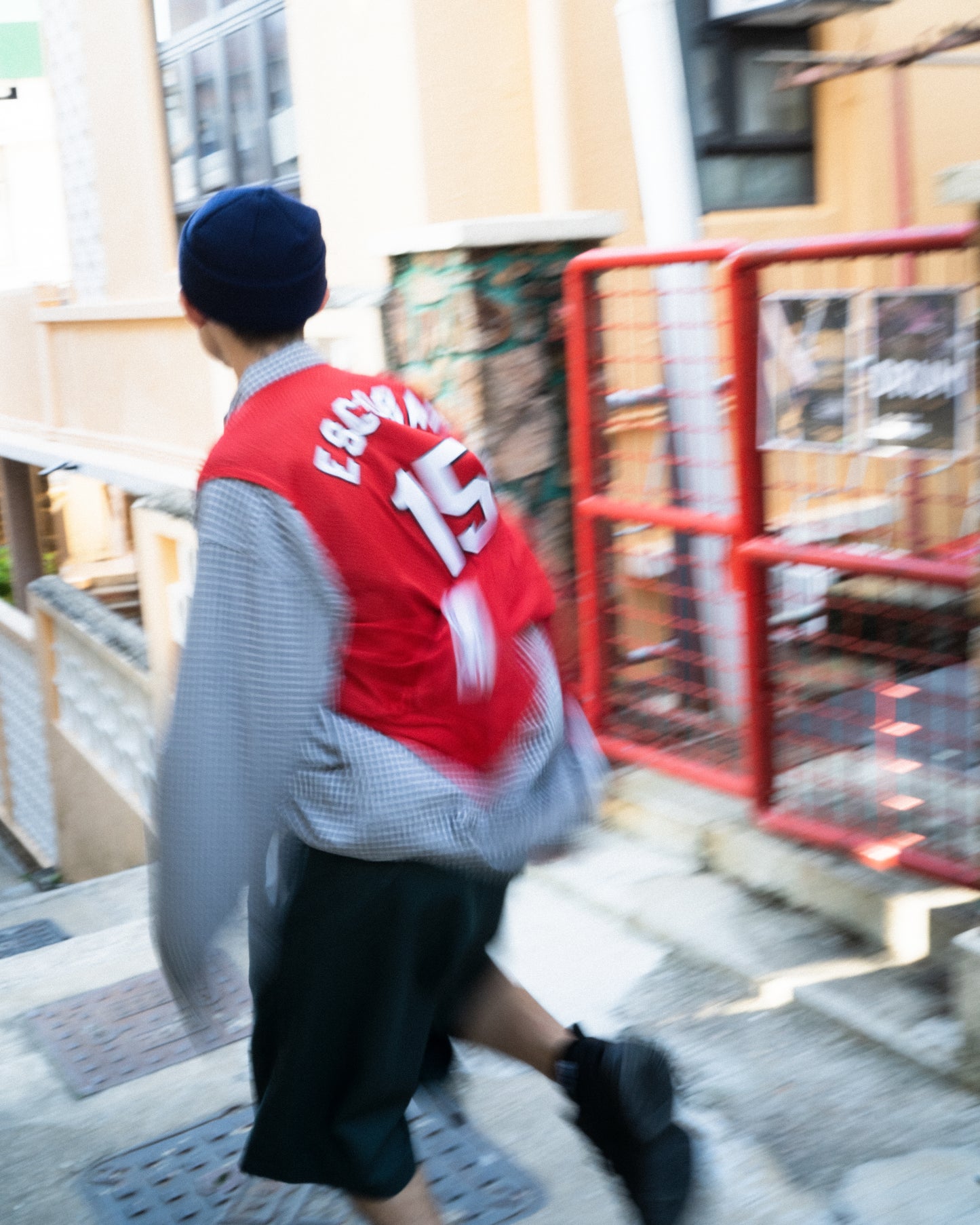 "MAJESTIC" Palatine Button Up Jersey