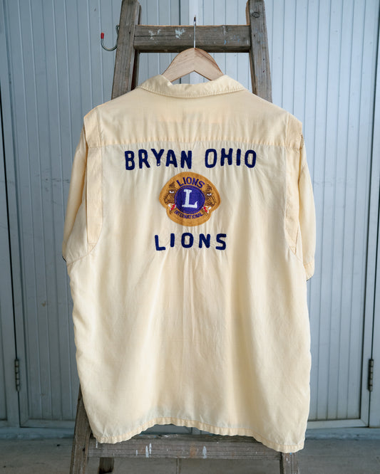 1950s "HILTON" Bowling Shirt