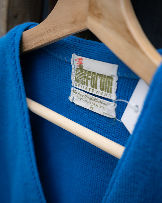 1970s "FORUM SPORTSWEAR" Acrylic Knit Cardigan