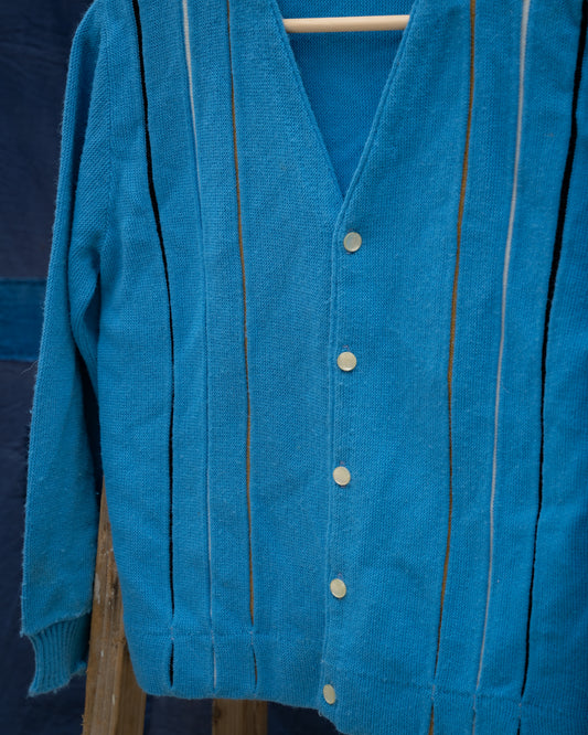 1960s "CAMPUS" Alpaca Stitch Knit Cardigan