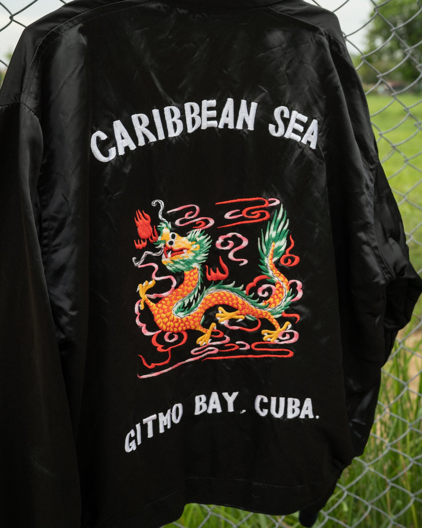 "N&N" Caribbean Sea Dragon Souvenir Jacket