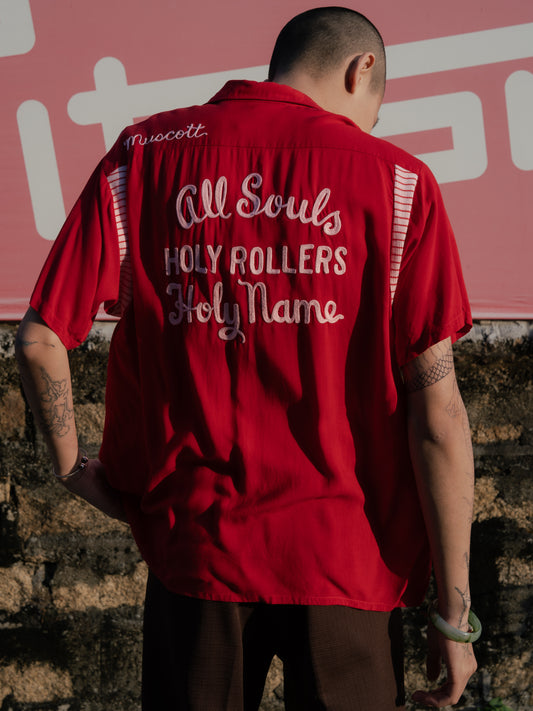 1950s "OLYMPIAN" Bowling Shirt