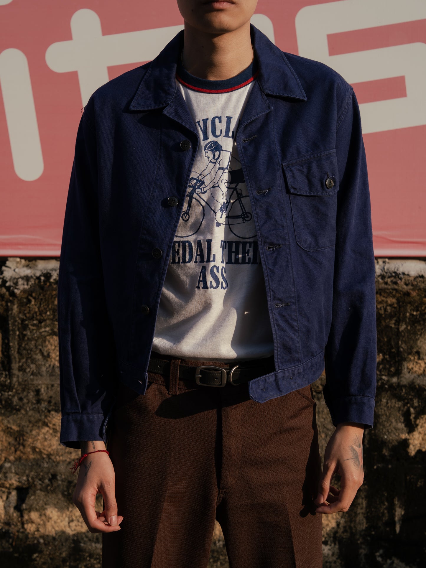 ~1960s French "USIFOR" Cyclist Jacket