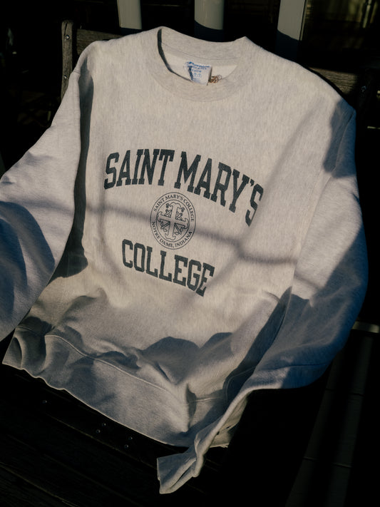 2000s "CHAMPION" SAINT MARY'S COLLEGE Reverse Weave Sweatshirt