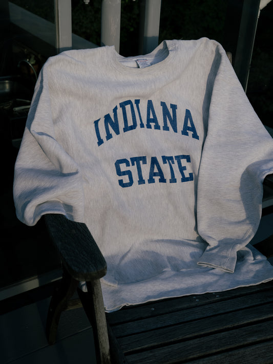 1990s "CHAMPION" INDIANA STATE Reverse Weave Sweatshirt