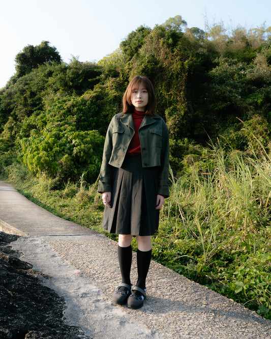 1960-70s French Military "J. VEYRIER" Cropped HBT Field Jacket