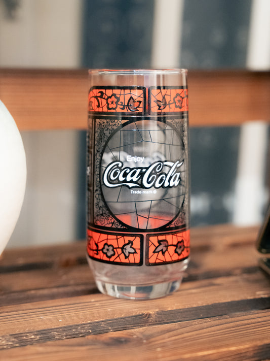 1970-80s "COCA-COLA" Pattern Glass