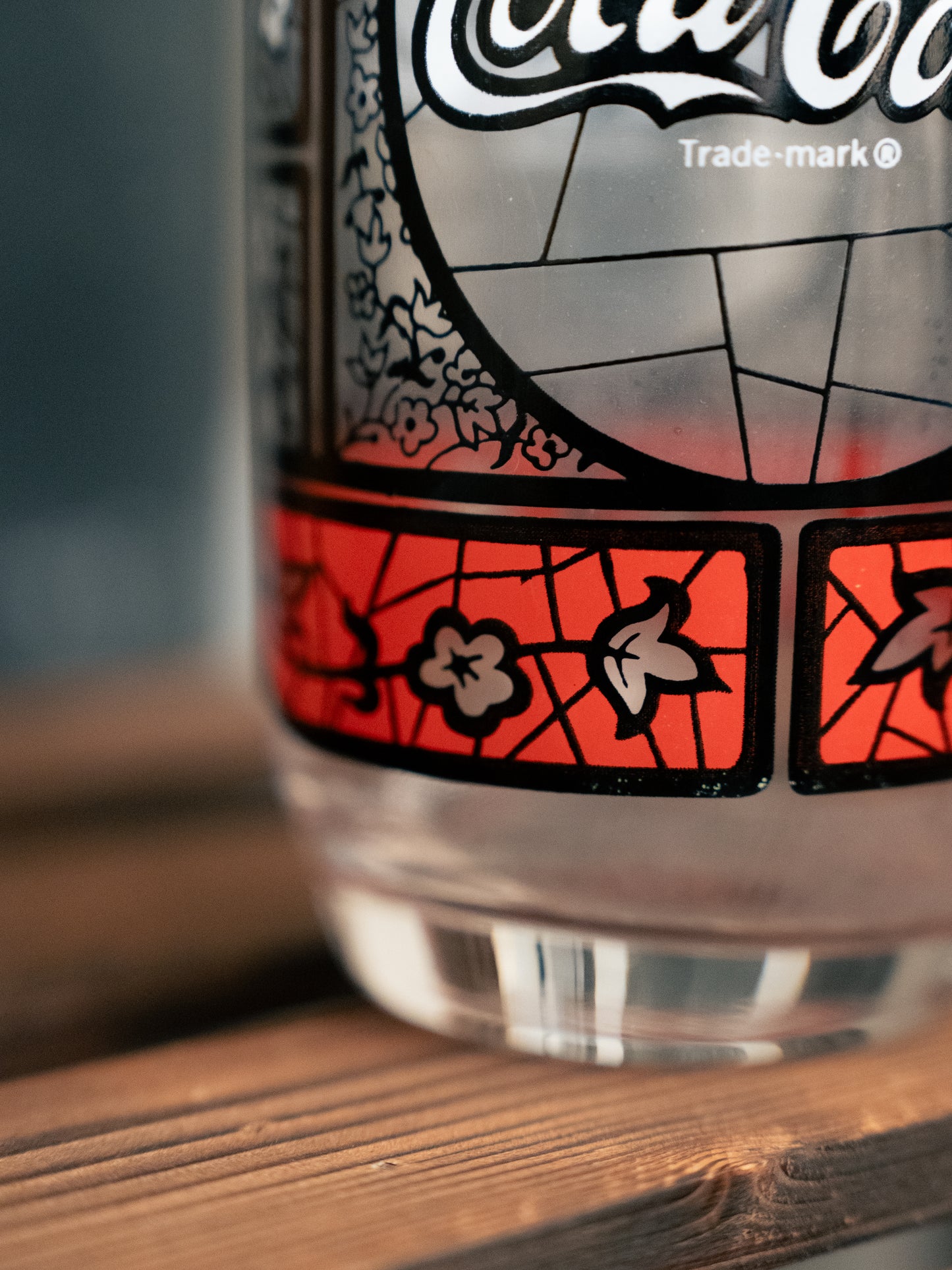 1970-80s "COCA-COLA" Pattern Glass