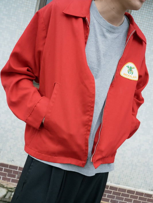 1970-80s "K-BRAND" Moolah Shriners Organization Work Jacket