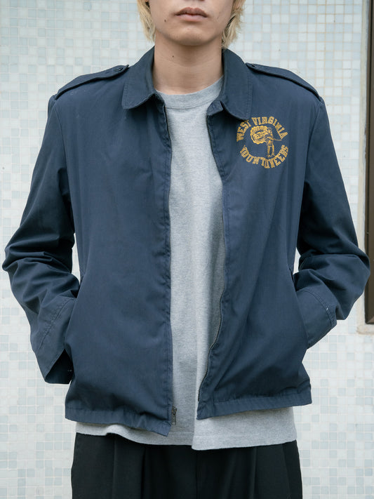 1980s WVU West Virginia Mountaineers Utility Jacket