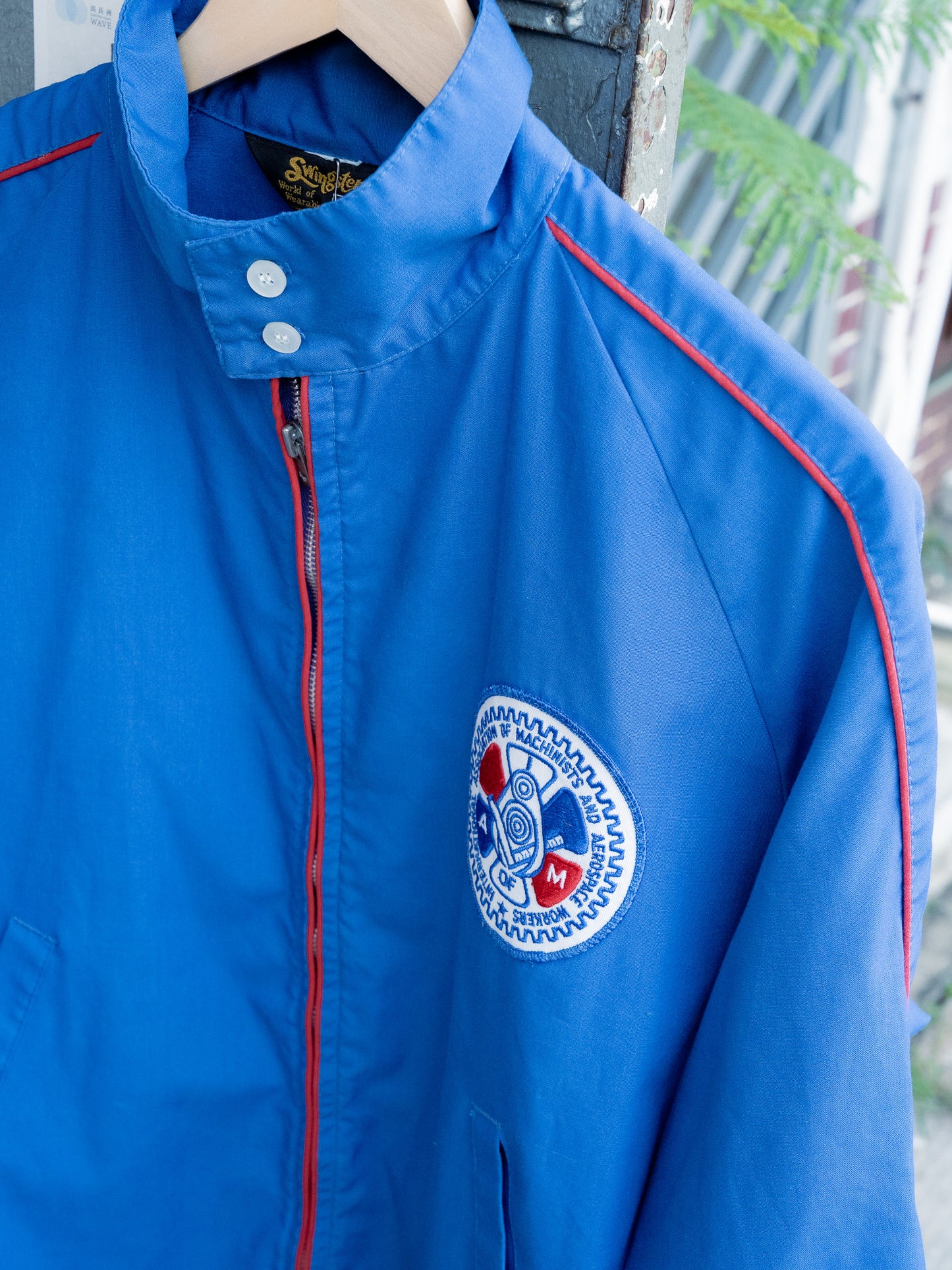 1970s "Swingster" IAMAW Union Machinists Raglan Work Jacket