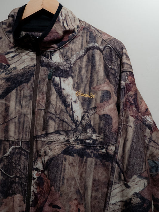 "GAMEHIDE" Break-Up Infinity Fleece Zip Up Jacket