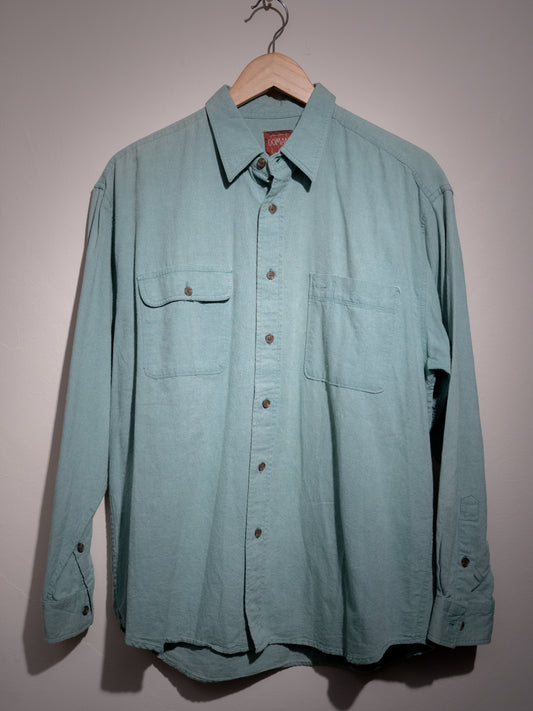 "DOMANI" Long Sleeve Button-Up shirt