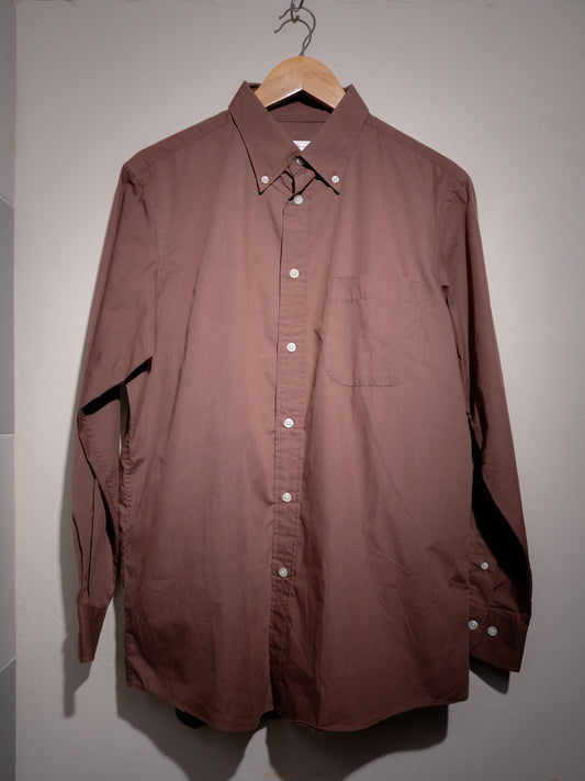 "PRINTSTAR" Button-Down Long Sleeve Shirt