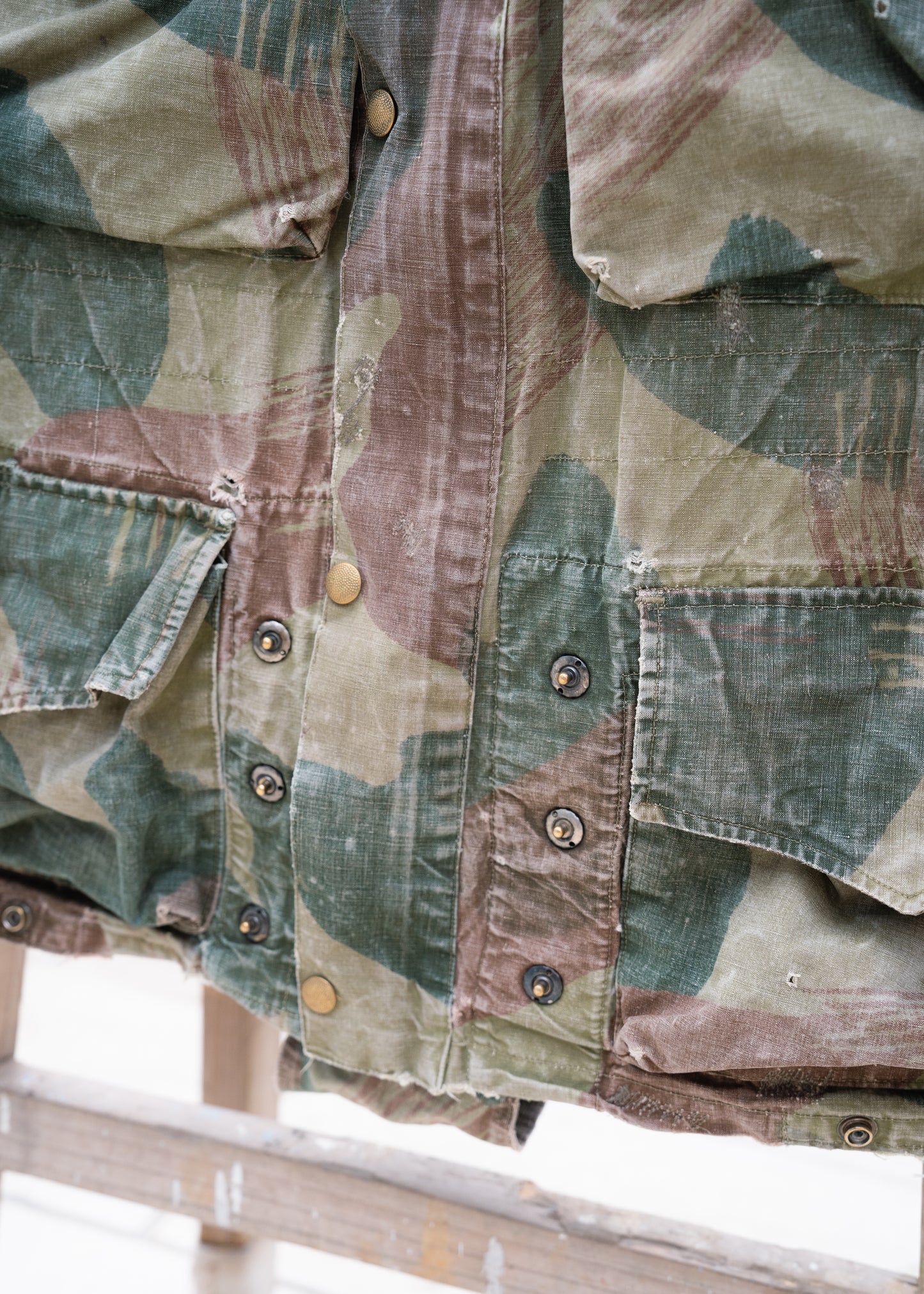 1956 Belgian "BAWI" Paratrooper Brushstroke Camouflage Jacket