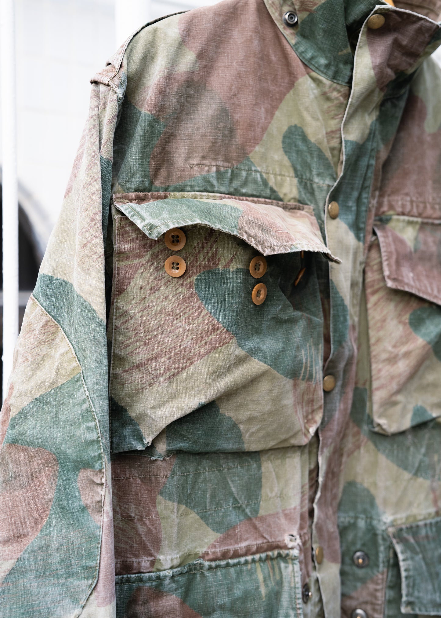 1956 Belgian "BAWI" Paratrooper Brushstroke Camouflage Jacket