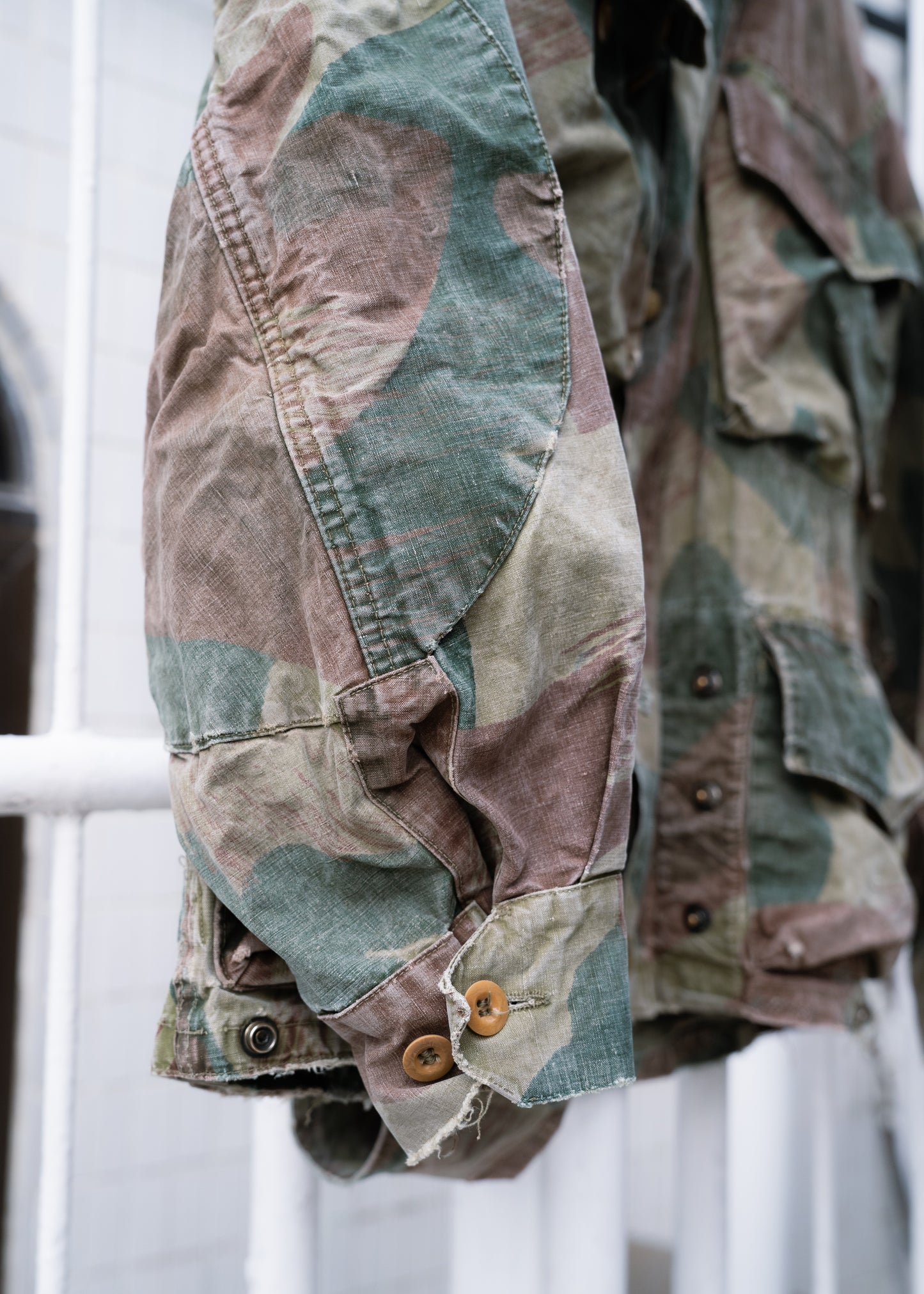 1956 Belgian "BAWI" Paratrooper Brushstroke Camouflage Jacket