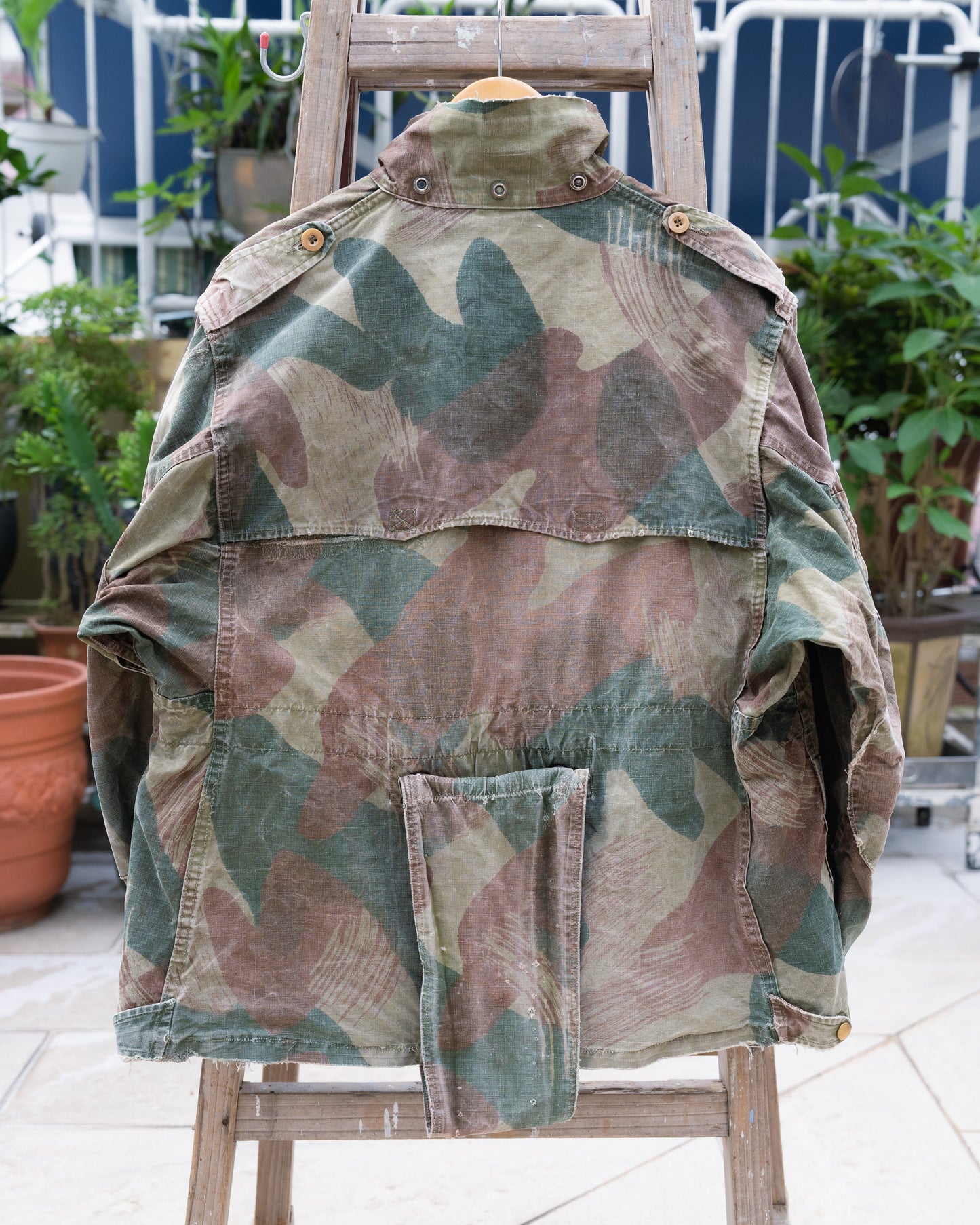 1956 Belgian "BAWI" Paratrooper Brushstroke Camouflage Jacket