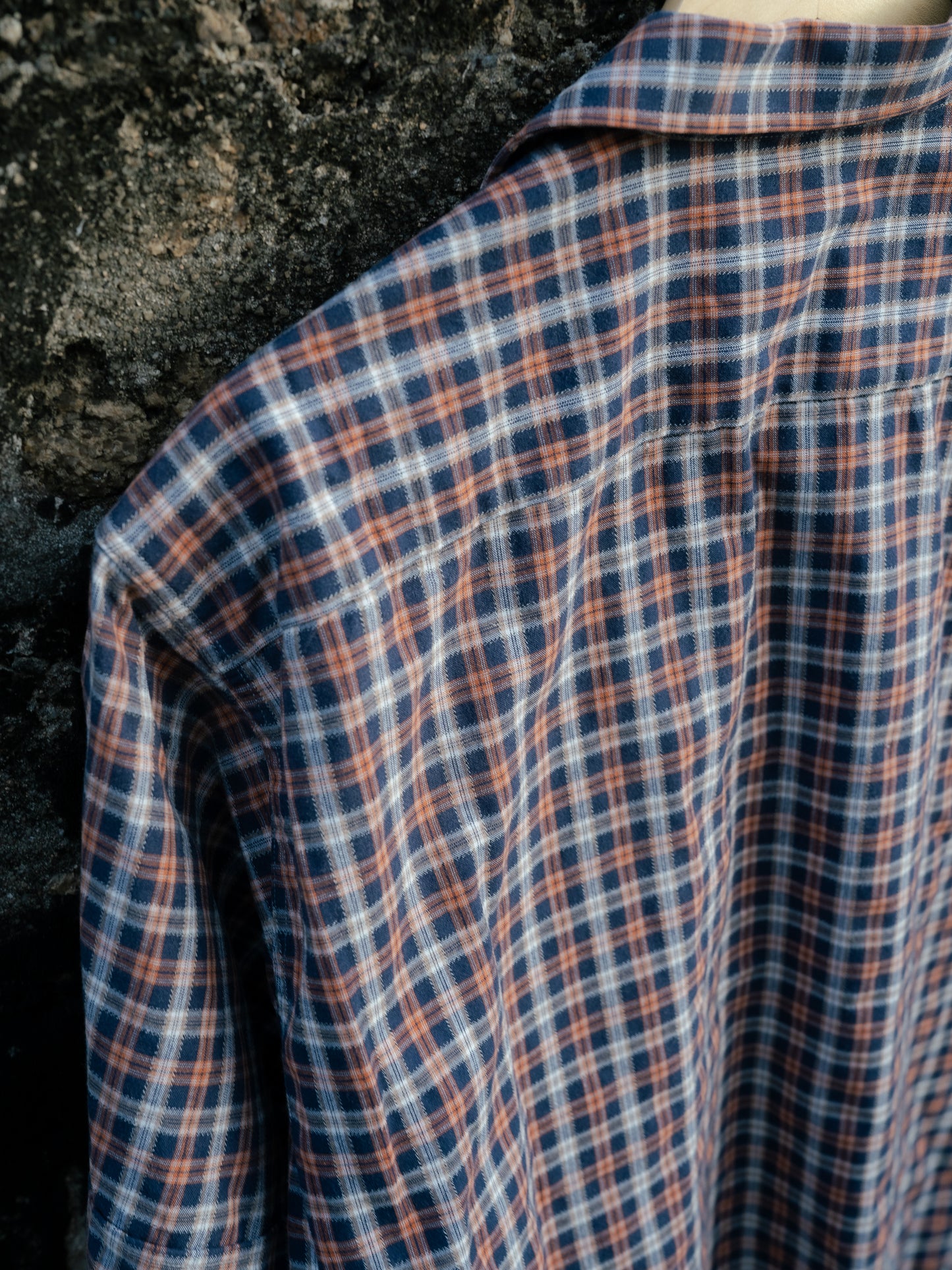 1960s French "KIDUR" Short Sleeve Work Shirt