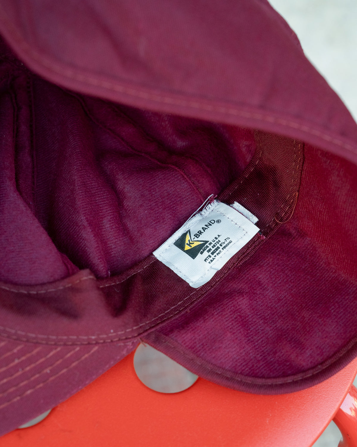 1980s "K-BRAND" Northrup King Seeds Co Patch Earflap Cap