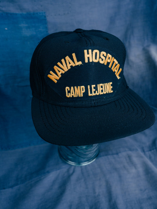 "U.S. CAP Inc." NAVAL HOSPITAL CAMP LEJEUNE Logo Snapback