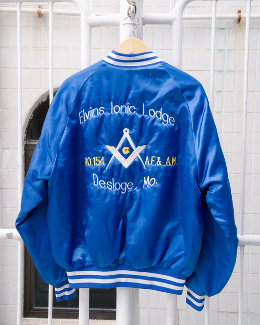 1990s ”Dunbrooke“ Embroidered Satin Jacket