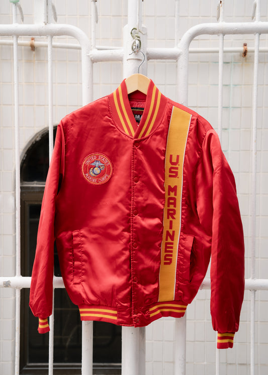 1980s ”PRIORITY MALE“ U.S. Marines Bomber Jacket