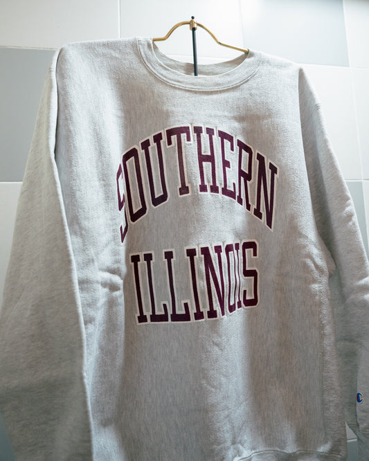 1990s "CHAMPION" SOUTHERN ILLINOIS Reverse Weave Sweatshirt
